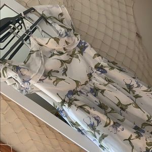 Floral Off Shoulder Dress